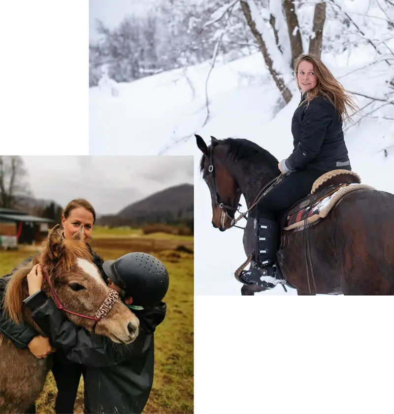 Ranč Špela - povezanost s konji