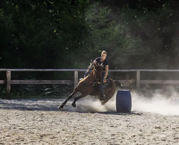 Ranč Špela - barrel racing